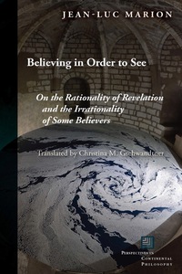 Cover image: Believing in Order to See 9780823275847