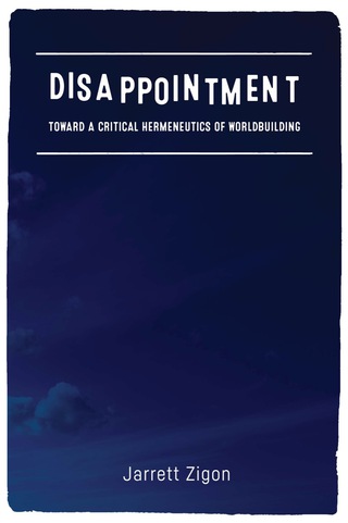 Imagen de portada: Disappointment 9780823278237