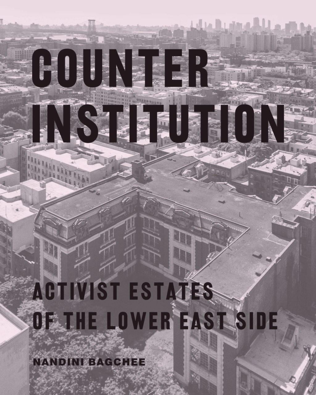 Counter Institution Activist Estates of the Lower East Side 1st Edition