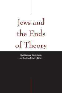 Imagen de portada: Jews and the Ends of Theory 1st edition 9780823281992