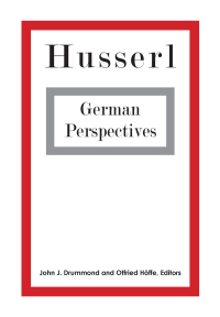 صورة الغلاف: Husserl 1st edition 9780823284467