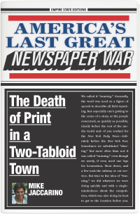 Cover image: America's Last Great Newspaper War 1st edition 9780823287383