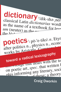 Omslagafbeelding: Dictionary Poetics 1st edition 9780823287987