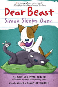 Cover image: Dear Beast: Simon Sleeps Over 9780823448562