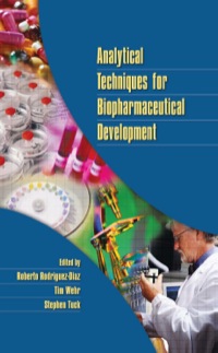 Cover image: Analytical Techniques for Biopharmaceutical Development 1st edition 9780824726676