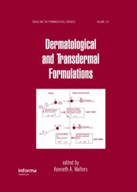 Imagen de portada: Dermatological and Transdermal Formulations 1st edition 9780815394167