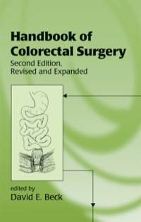 Omslagafbeelding: Handbook of Colorectal Surgery 2nd edition 9780824740252