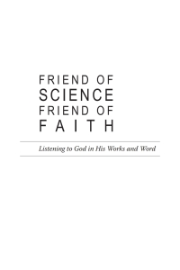 表紙画像: Friend of Science, Friend of Faith 9780825445415