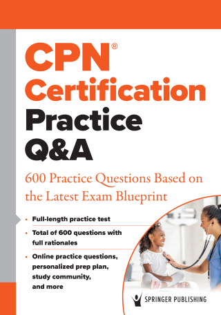 Imagen de portada: CPN® Certification Practice Q&A 1st edition 9780826143174