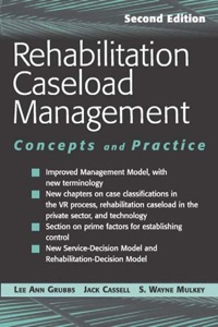 Cover image: Rehabilitation Caseload Management 2nd edition 9780826151650