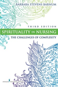 Imagen de portada: Spirituality in Nursing 3rd edition 9780826105837