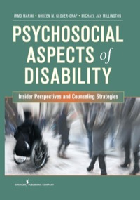 Cover image: Psychosocial Aspects of Disability 1st edition 9780826106025