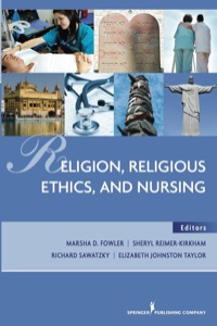 Omslagafbeelding: Religion, Religious Ethics and Nursing 1st edition 9780826106636