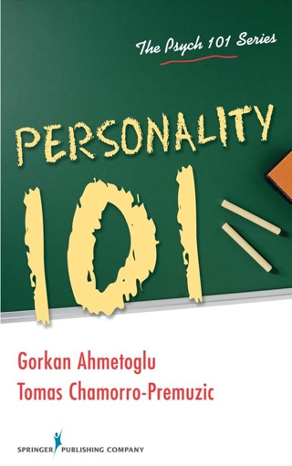 Cover image: Personality 101 1st edition 9780826107848