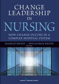 صورة الغلاف: Change Leadership in Nursing 1st edition 9780826108371