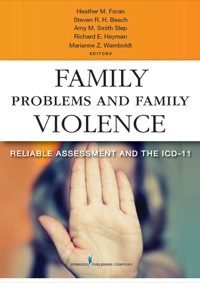 Cover image: Family Problems and Family Violence 1st edition 9780826109101