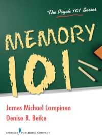 Cover image: Memory 101 1st edition 9780826109248