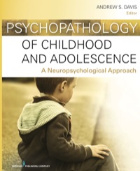 Imagen de portada: Psychopathology of Childhood and Adolescence 1st edition 9780826109200