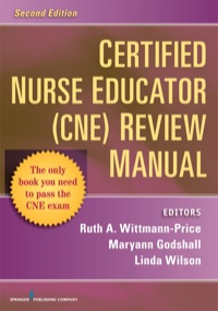 Titelbild: Certified Nurse Educator (CNE) Review Manual, Second Edition 2nd edition 9780826110060