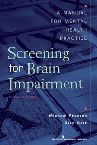 Titelbild: Screening for Brain Impairment 3rd edition 9780826110756