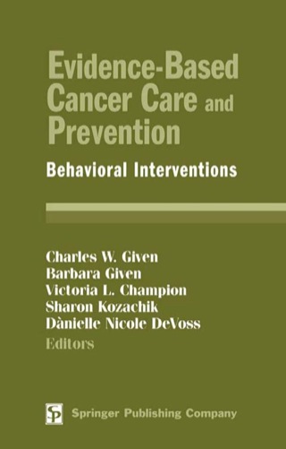 Omslagafbeelding: Evidence-Based Cancer Care and Prevention 1st edition 9780826115744