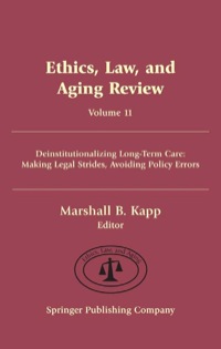 Imagen de portada: Ethics, Law, and Aging Review, Volume 11 1st edition 9780826116451