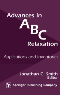 صورة الغلاف: Advances in ABC Relaxation 1st edition 9780826113979