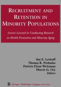 Immagine di copertina: Recruitment and Retention in Minority Populations 1st edition 9780826113757