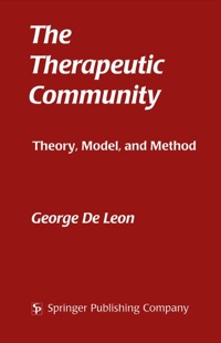Cover image: The Therapeutic Community 1st edition 9780826113498