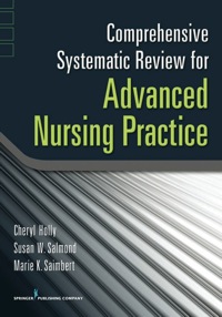 Cover image: Comprehensive Systematic Review for Advanced Nursing Practice 1st edition 9780826117786
