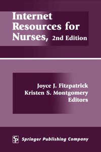 Cover image: Internet Resources For Nurses 2nd edition 9780826117854
