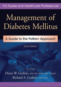 Imagen de portada: Management of Diabetes Mellitus 6th edition 9780826119094
