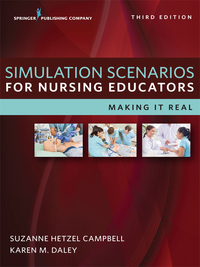 Cover image: Simulation Scenarios for Nursing Educators 3rd edition 9780826119360