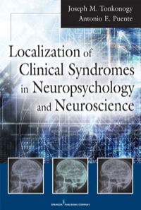 Imagen de portada: Localization of Clinical Syndromes in Neuropsychology and Neuroscience 1st edition 9780826119674
