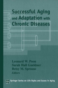Cover image: Successful Aging and Adaptation with Chronic Diseases 1st edition 9780826119759