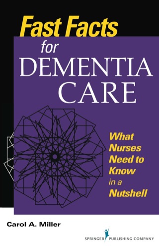 Cover image: Fast Facts for Dementia Care 1st edition 9780826120366