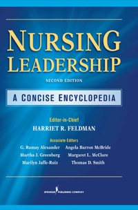 Imagen de portada: Nursing Leadership 2nd edition 9780826121769