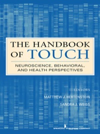 Imagen de portada: The Handbook of Touch 1st edition 9780826121912
