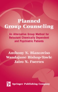 表紙画像: Planned Group Counseling 1st edition 9780826122551