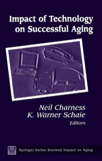 Omslagafbeelding: Impact of Technology on Successful Aging 1st edition 9780826124036