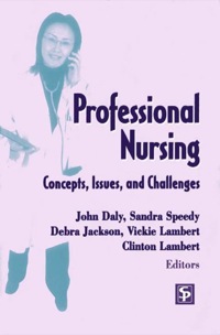 表紙画像: Professional Nursing 1st edition 9780826125545