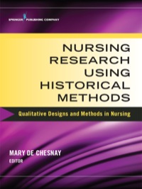Cover image: Nursing Research Using Historical Methods 1st edition 9780826126177