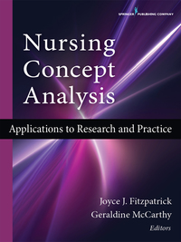 Cover image: Nursing Concept Analysis 1st edition 9780826126771