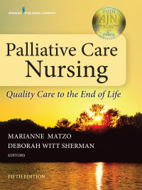 صورة الغلاف: Palliative Care Nursing 5th edition 9780826127129