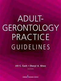 Cover image: Adult-Gerontology Practice Guidelines 1st edition 9780826127624