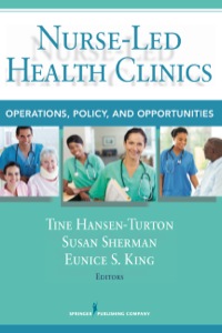 Cover image: Nurse-Led Health Clinics 1st edition 9780826128027