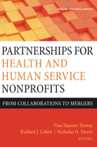 Imagen de portada: Partnerships for Health and Human Service Nonprofits 1st edition 9780826128065