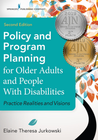 Imagen de portada: Policy and Program Planning for Older Adults and People with Disabilities 2nd edition 9780826128386