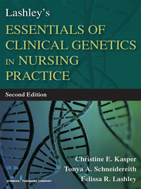 Cover image: Lashley's Essentials of Clinical Genetics in Nursing Practice 2nd edition 9780826129123