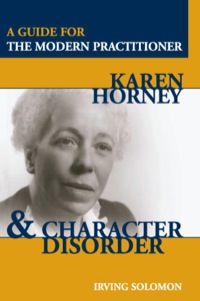 Cover image: Karen Horney and Character Disorder 1st edition 9780826129956